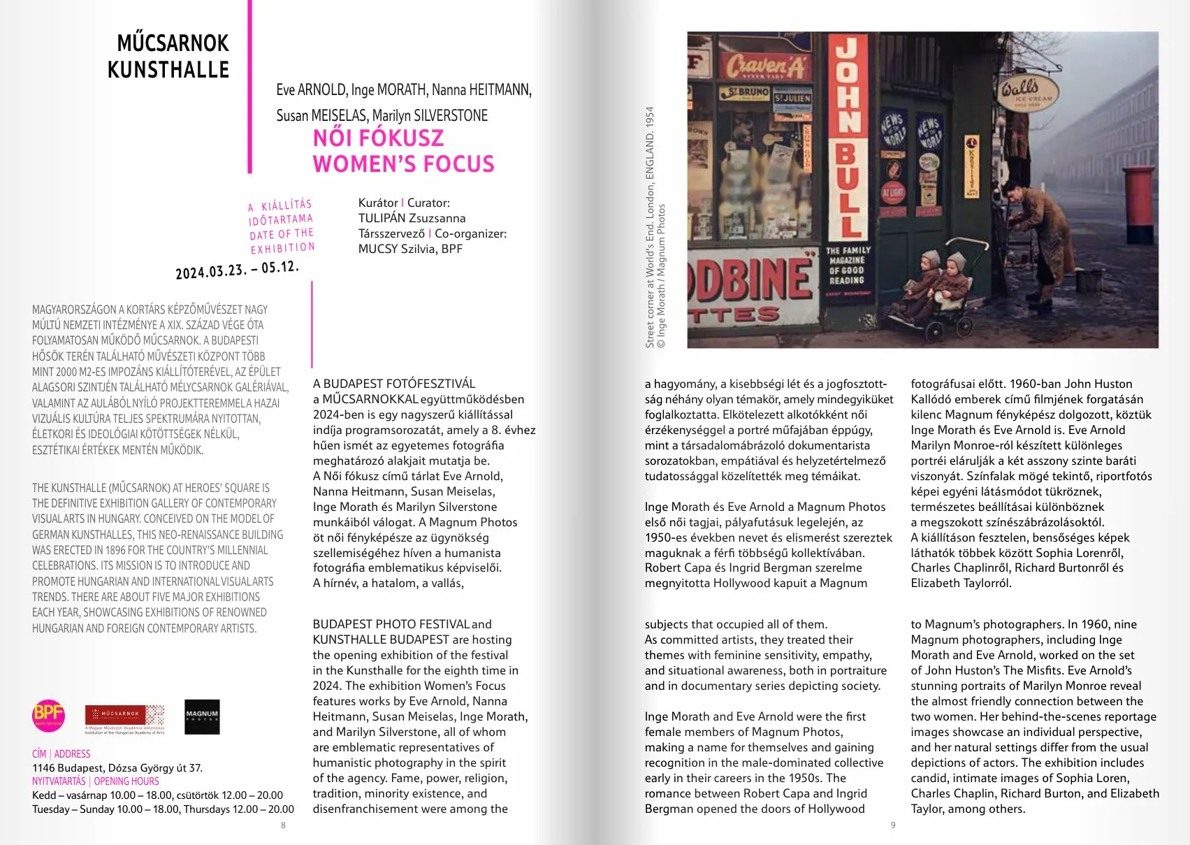 bpf catalogue — page spread 5