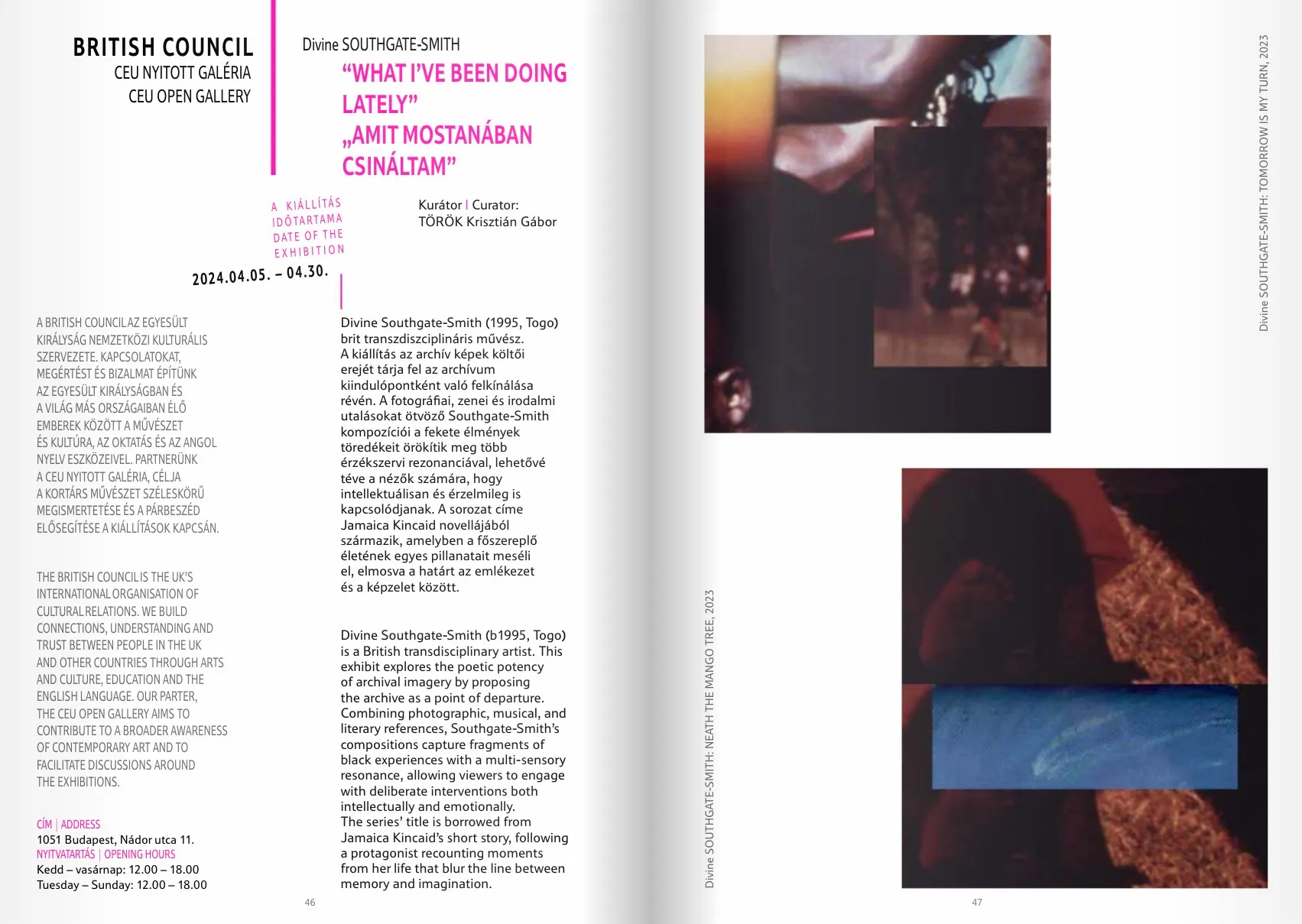 bpf catalogue — page spread 24