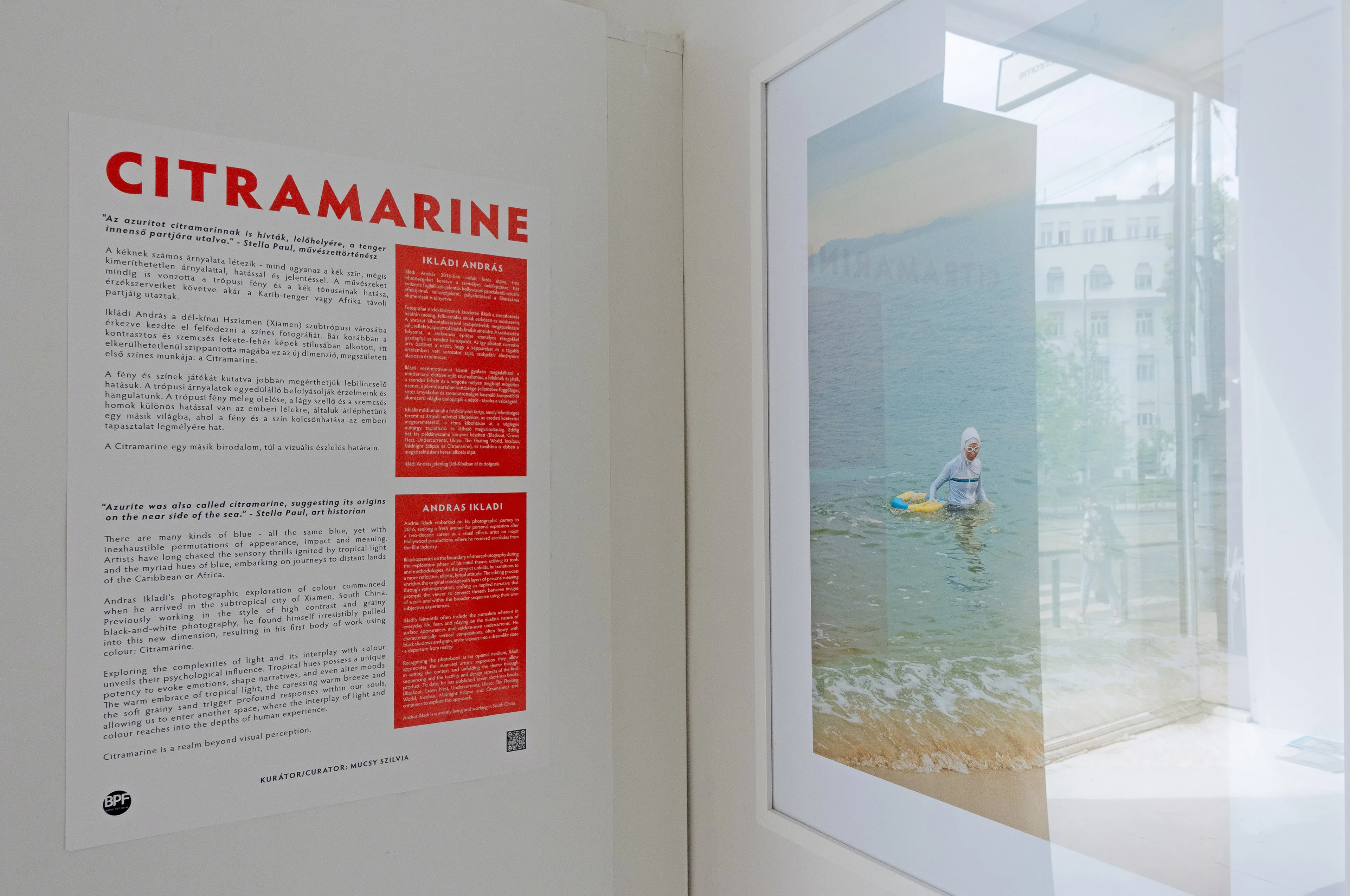 Citramarine — installation view at RANDOM Gallery, Budapest, 2024
