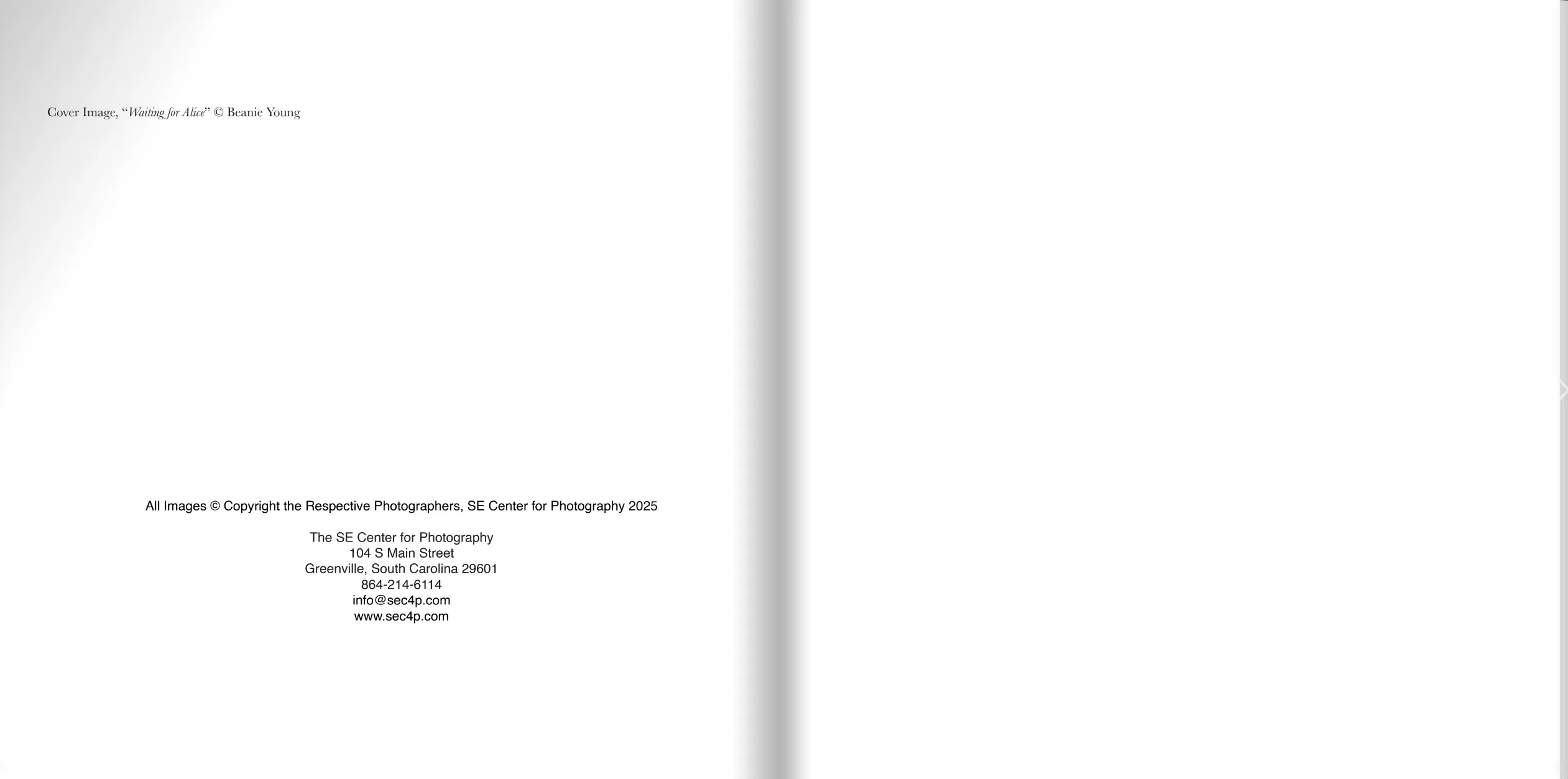 Masks catalogue — page spread 4