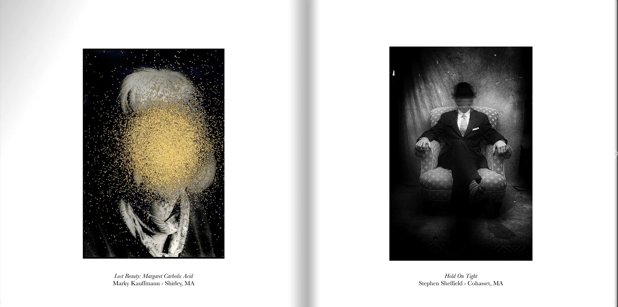 Masks catalogue — page spread 12