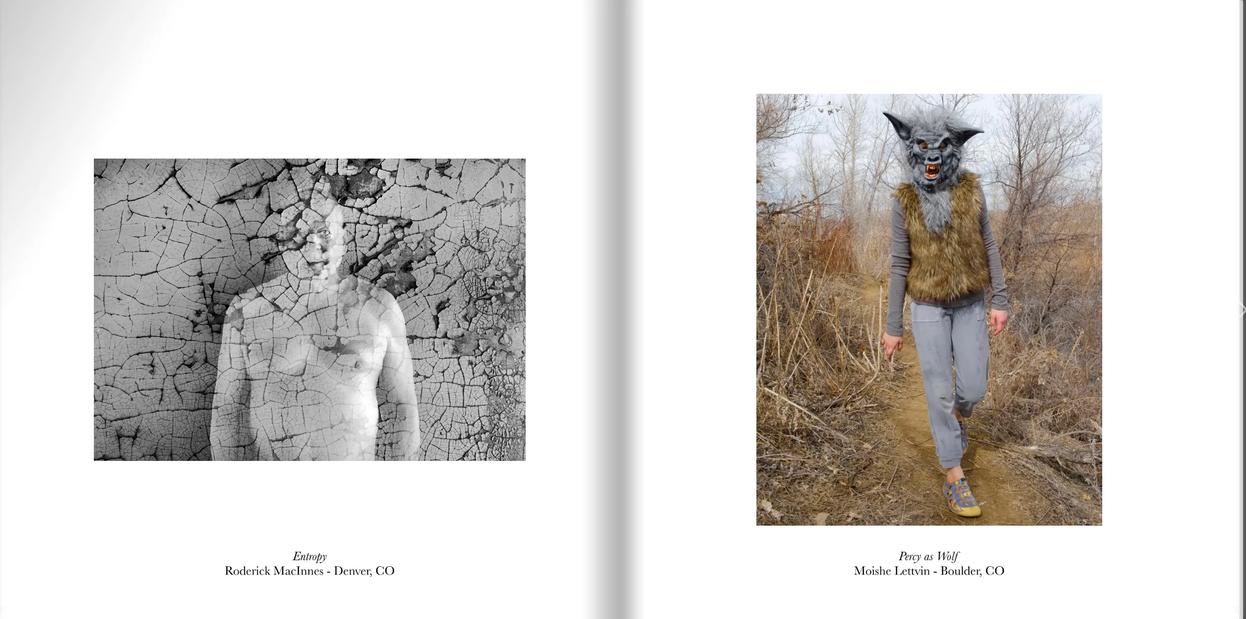 Masks catalogue — page spread 15