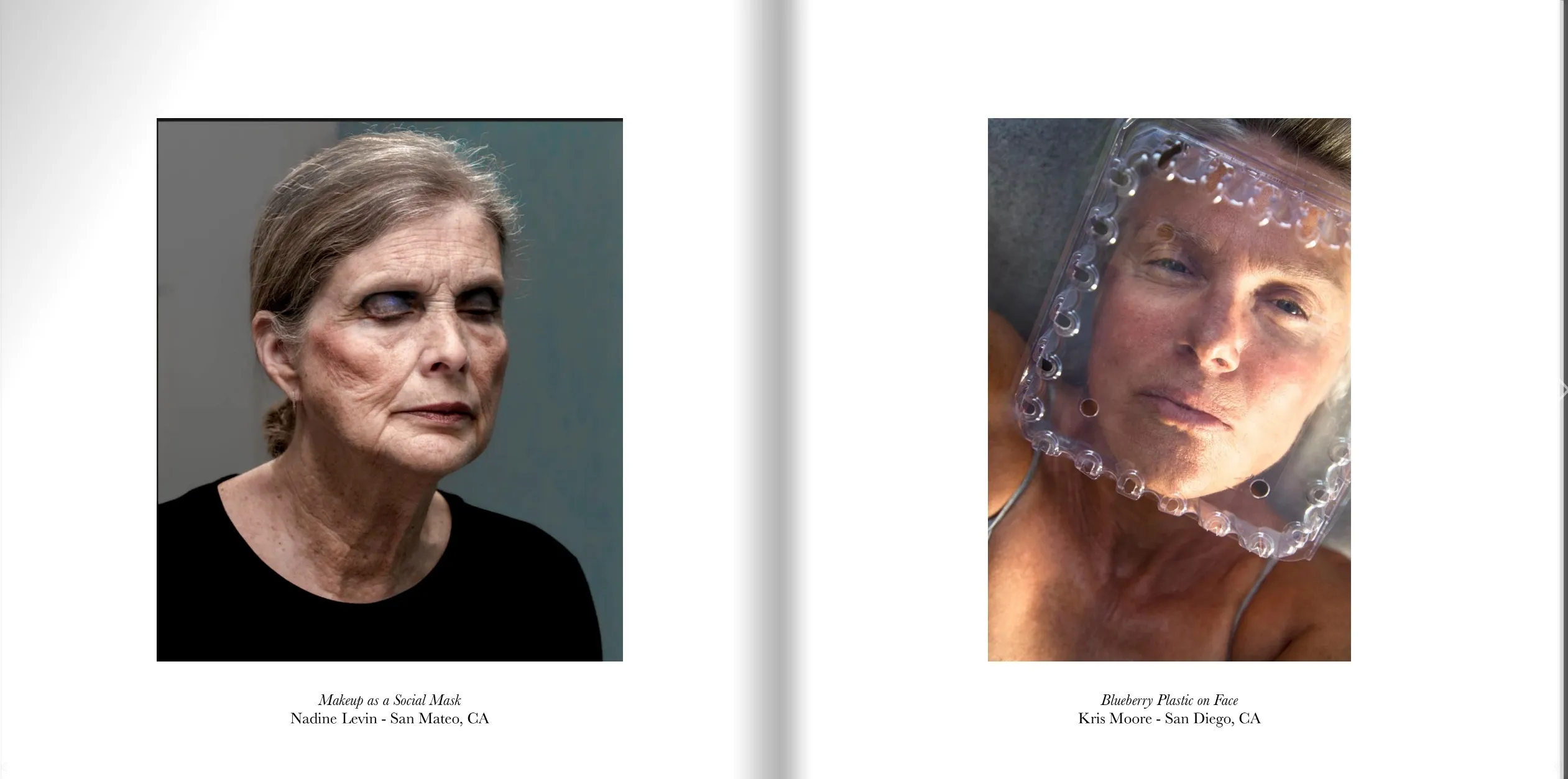 Masks catalogue — page spread 16