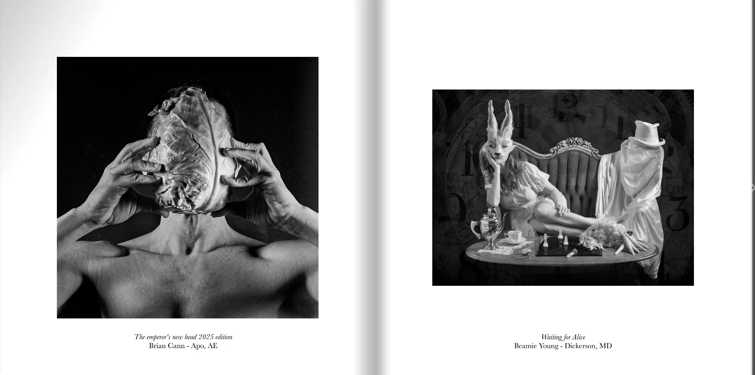 Masks catalogue — page spread 21