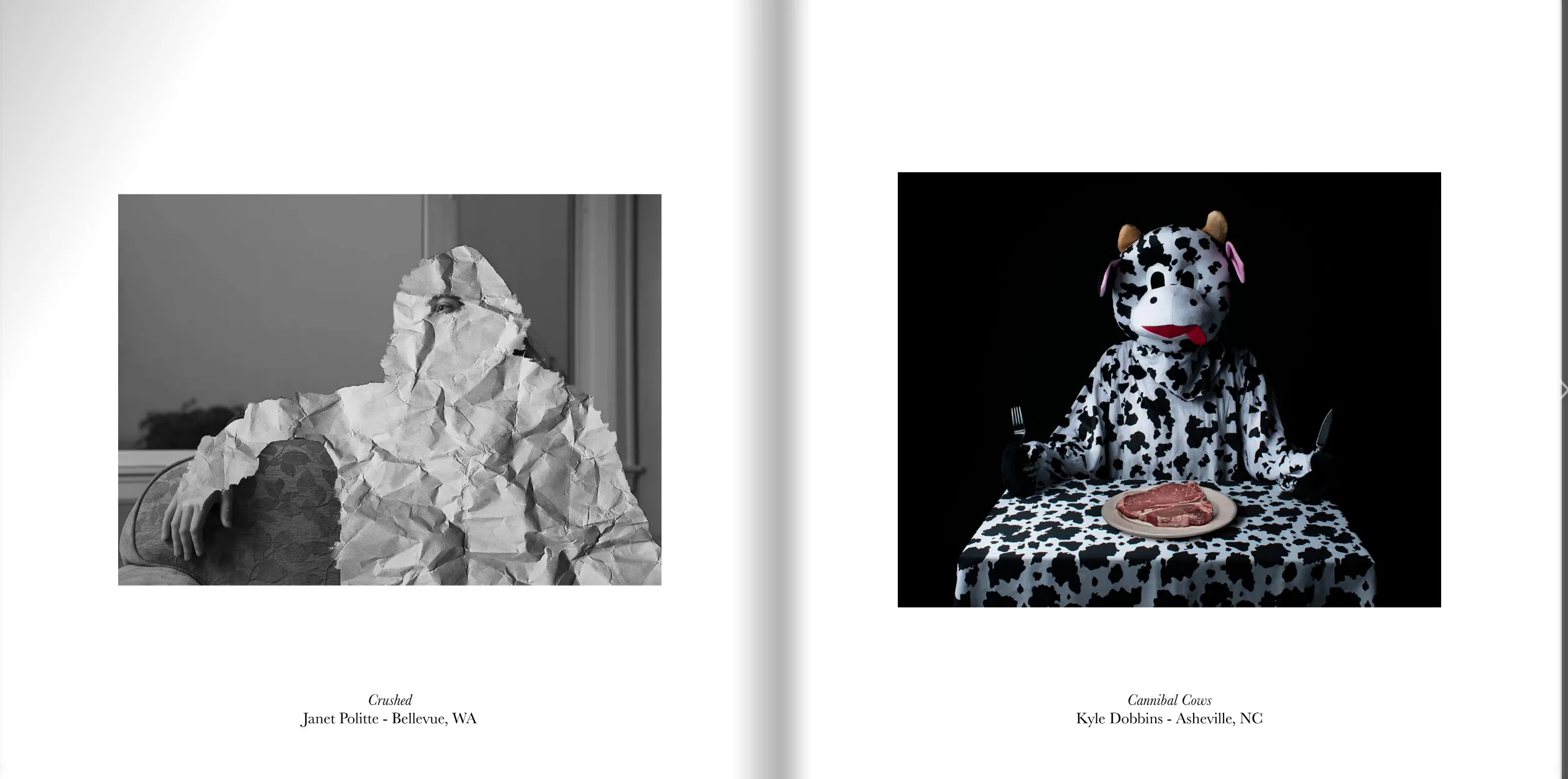 Masks catalogue — page spread 22