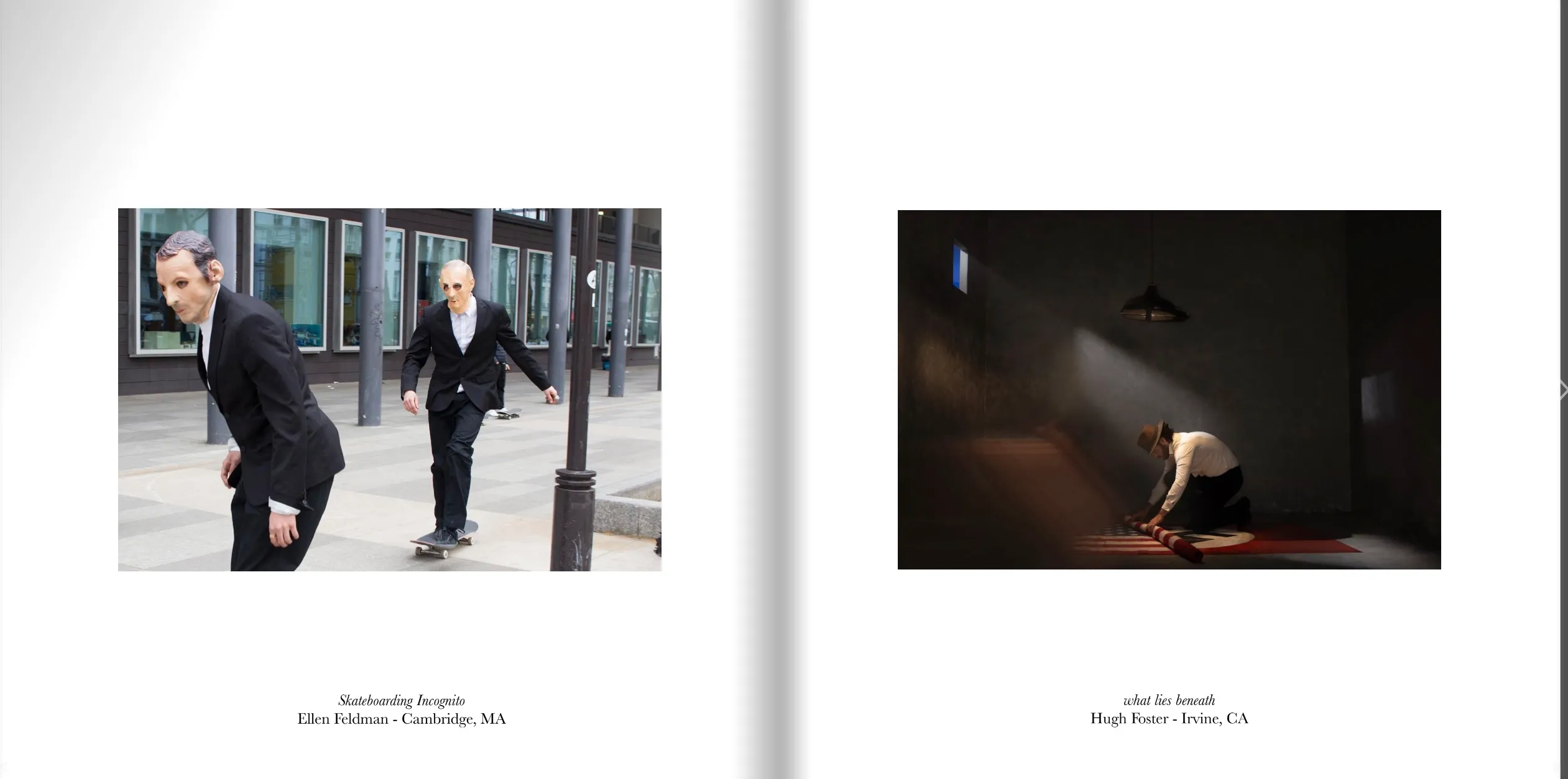 Masks catalogue — page spread 26