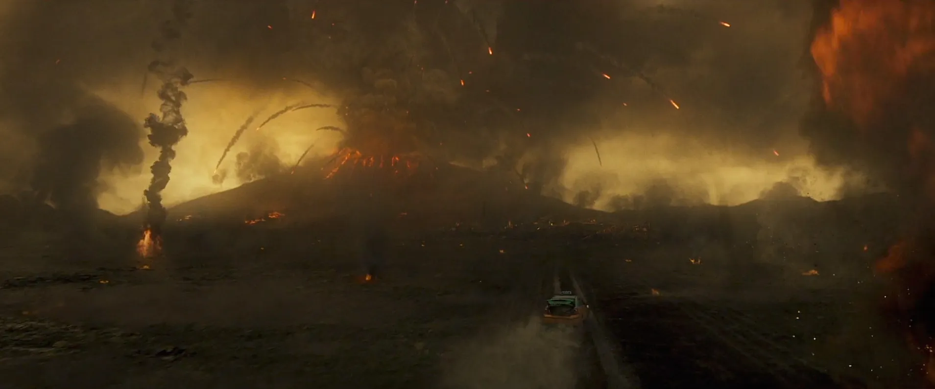 Film production still montage — Andras Ikladi VFX career