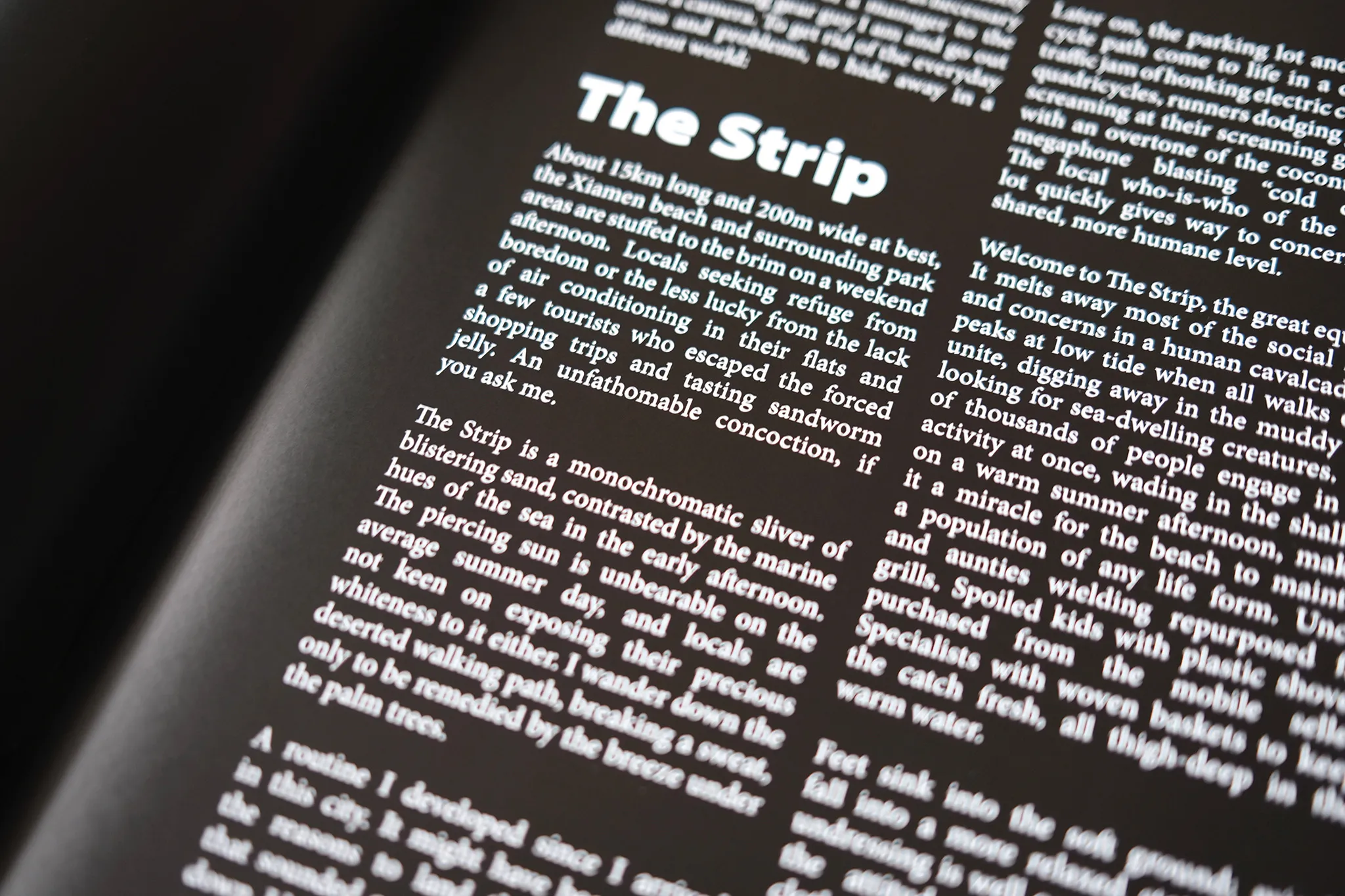 Field Guide example — The Floating World