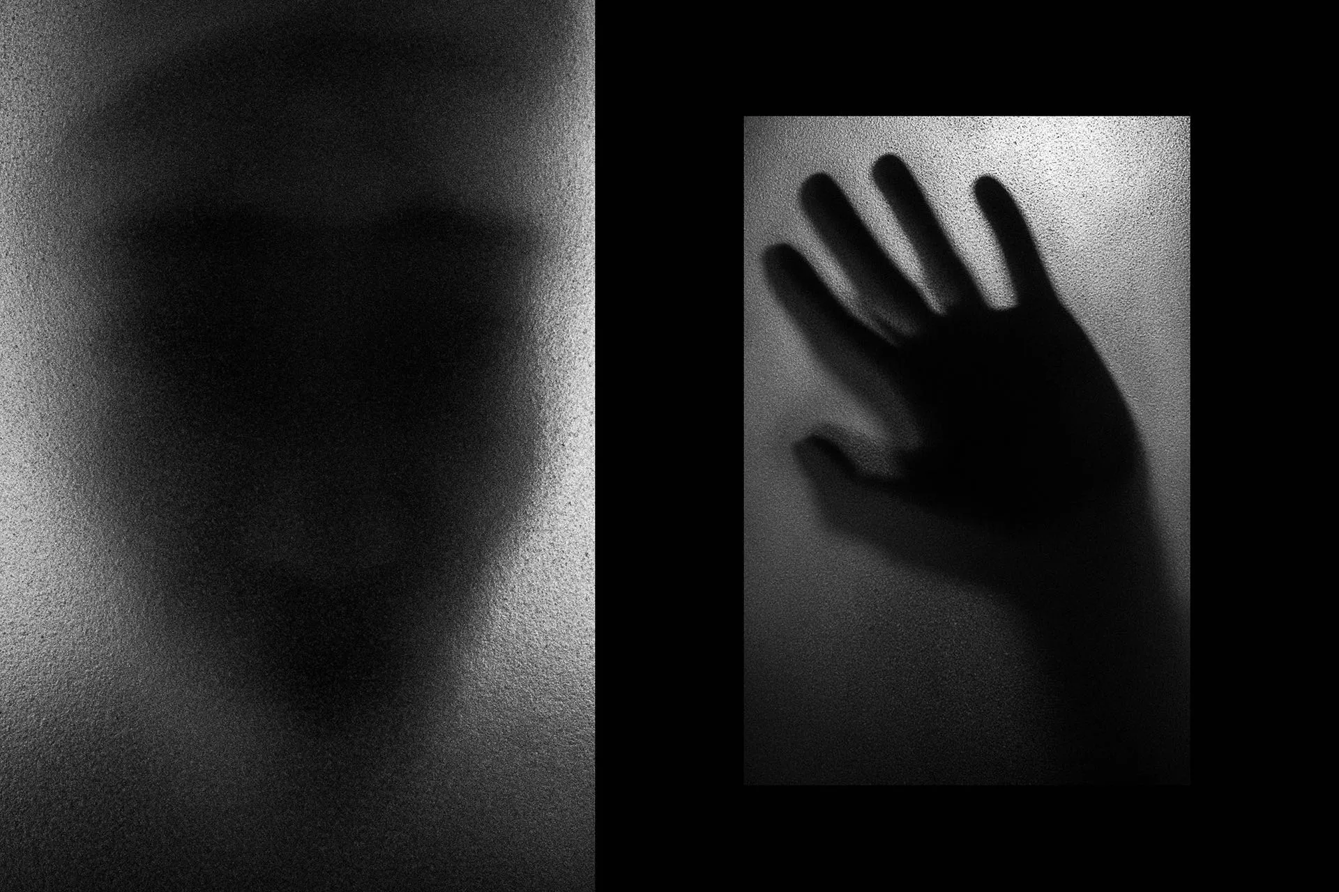 Andras Ikladi diptych from Jamais Vu, 2018