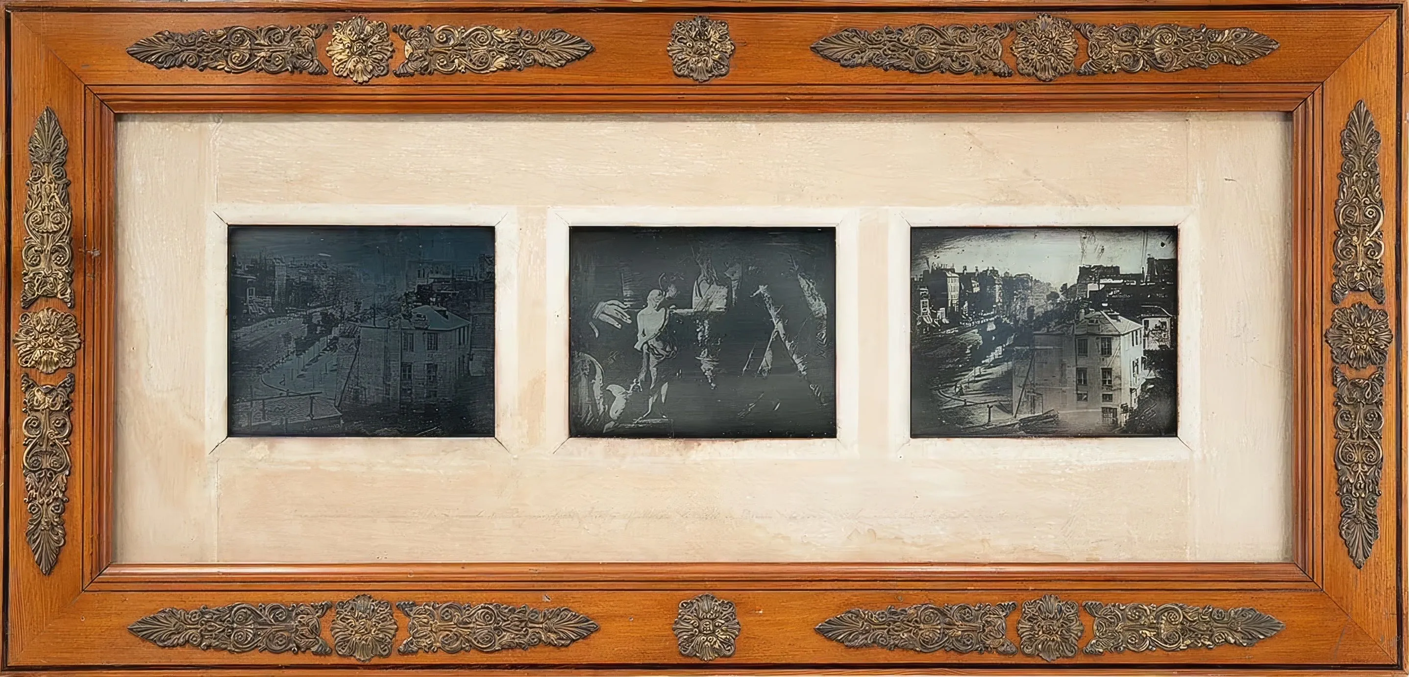 Louis-Jacques-Mandé Daguerre Munich Triptych, 1839