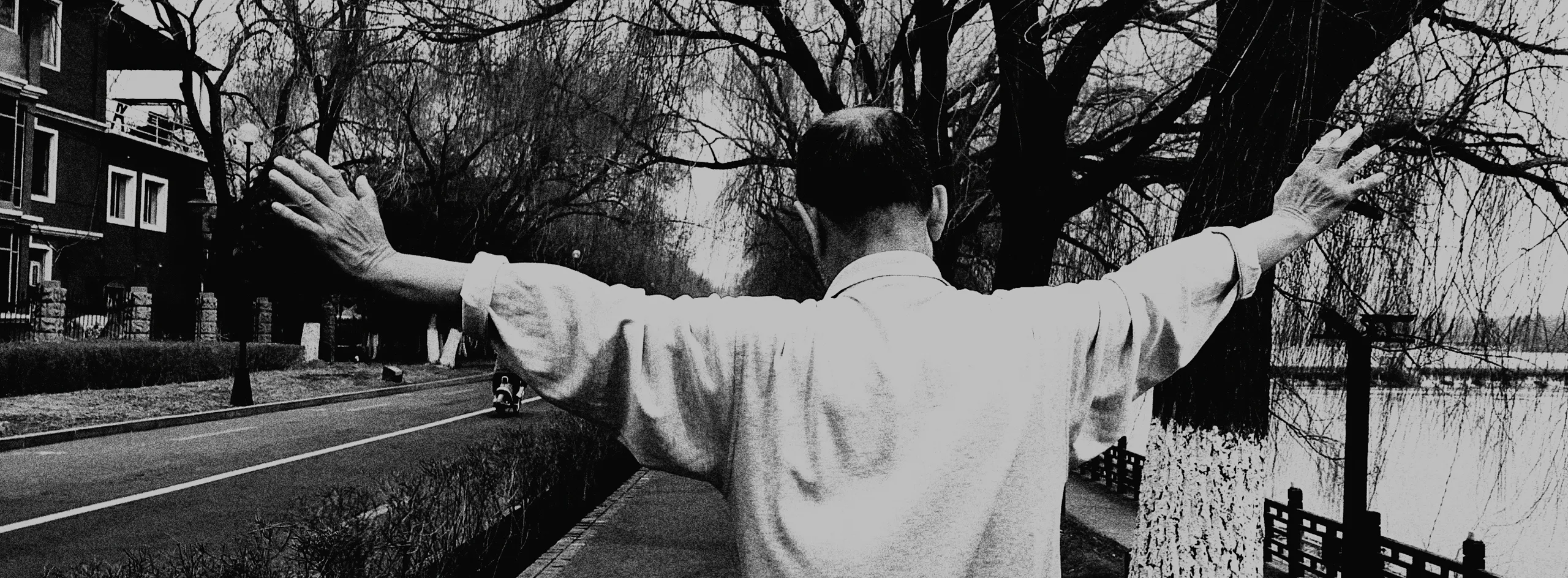 Undercurrents — HunHe River, Northeast China, photograph by Andras Ikladi, 2020