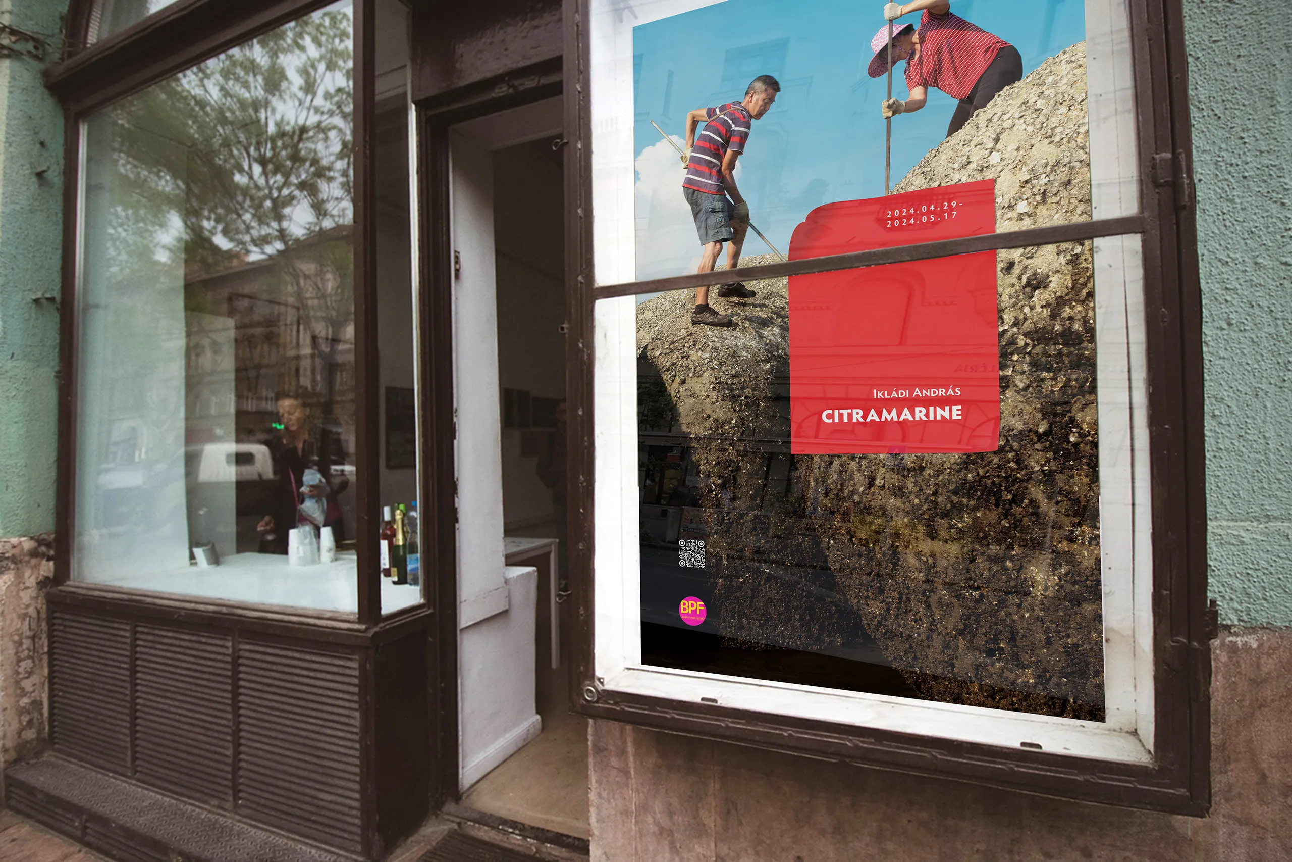 Citramarine — installation view, RANDOM Gallery Budapest, April 2024