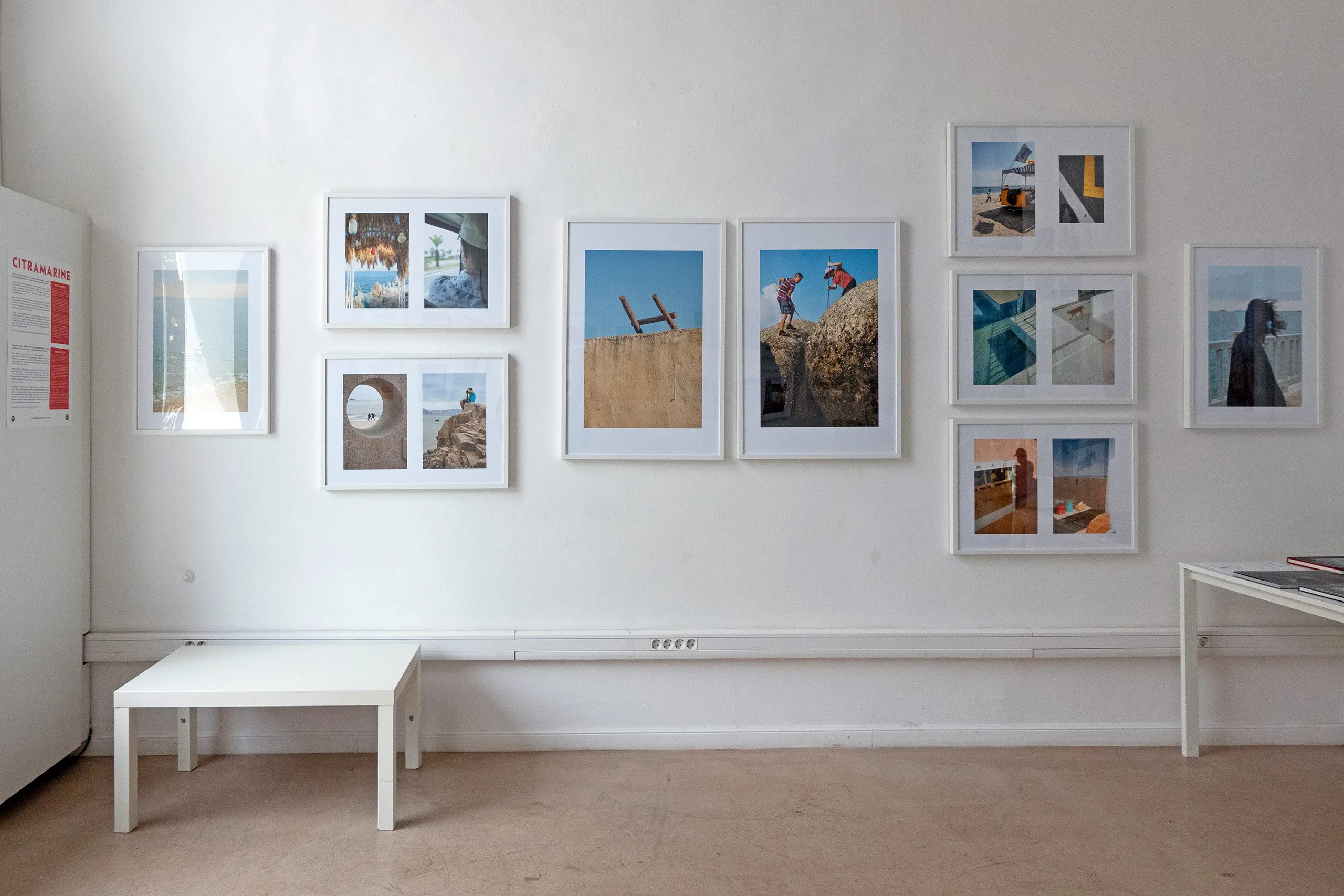 Citramarine — installation view, RANDOM Gallery Budapest, April 2024