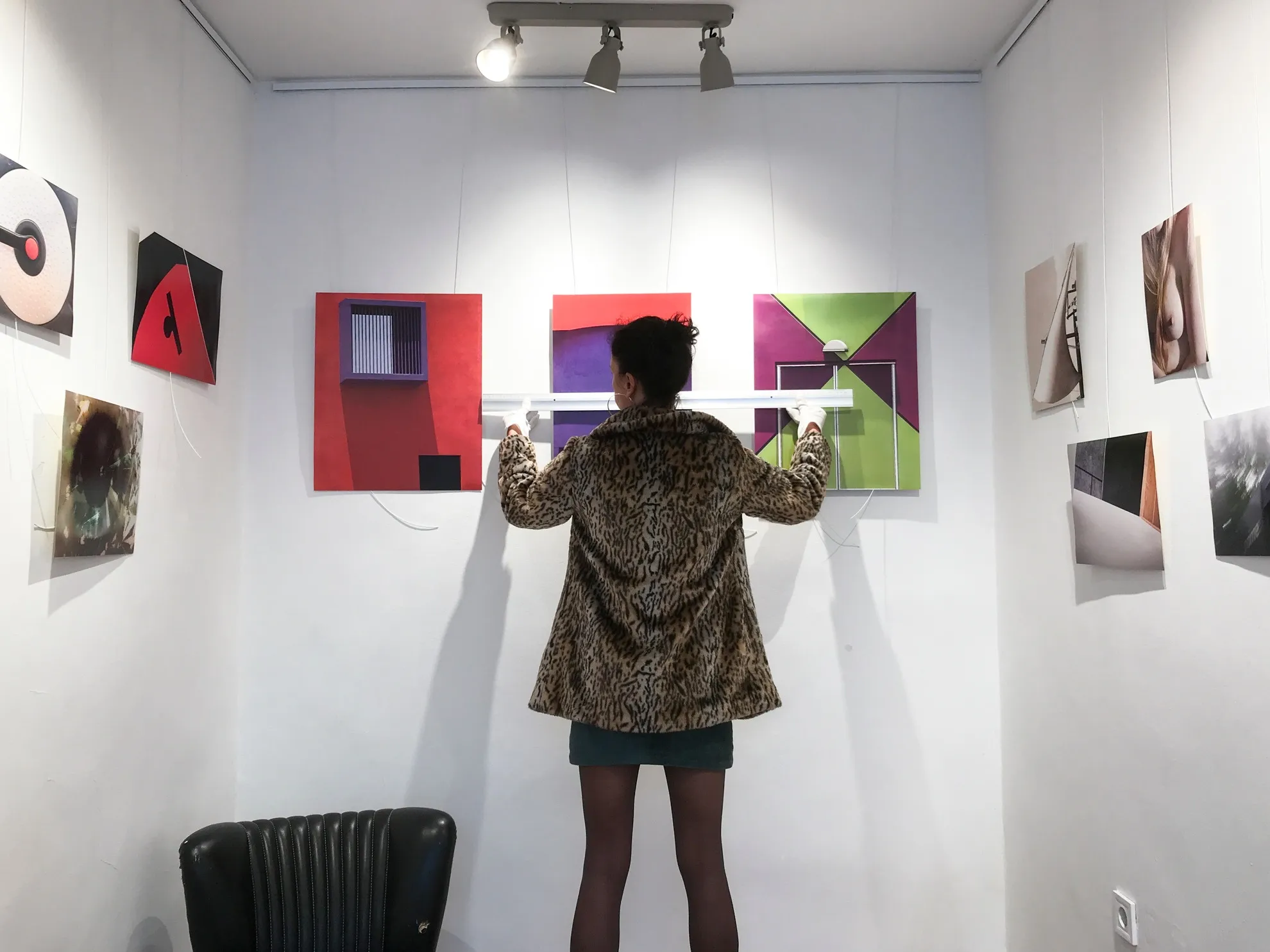 Shape — installation view, PH21 Gallery, Budapest, 2024