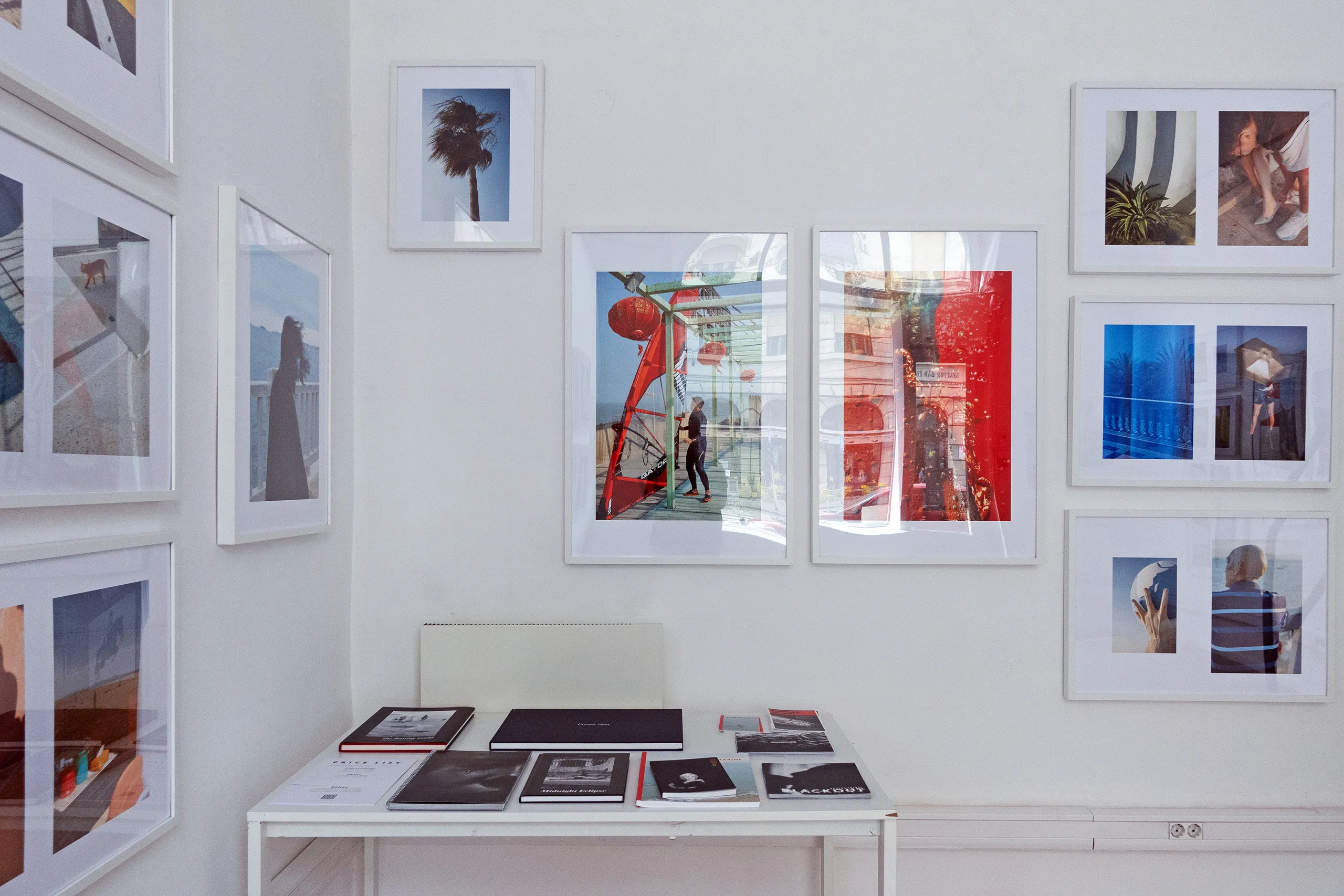 Citramarine — installation view, RANDOM Gallery Budapest, April 2024