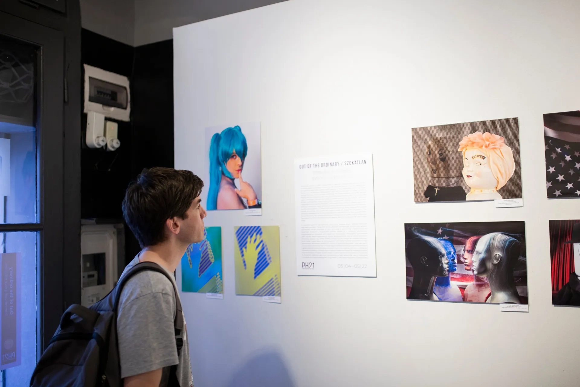 Out of the Ordinary — installation view, PH21 Gallery, Budapest, May 2024