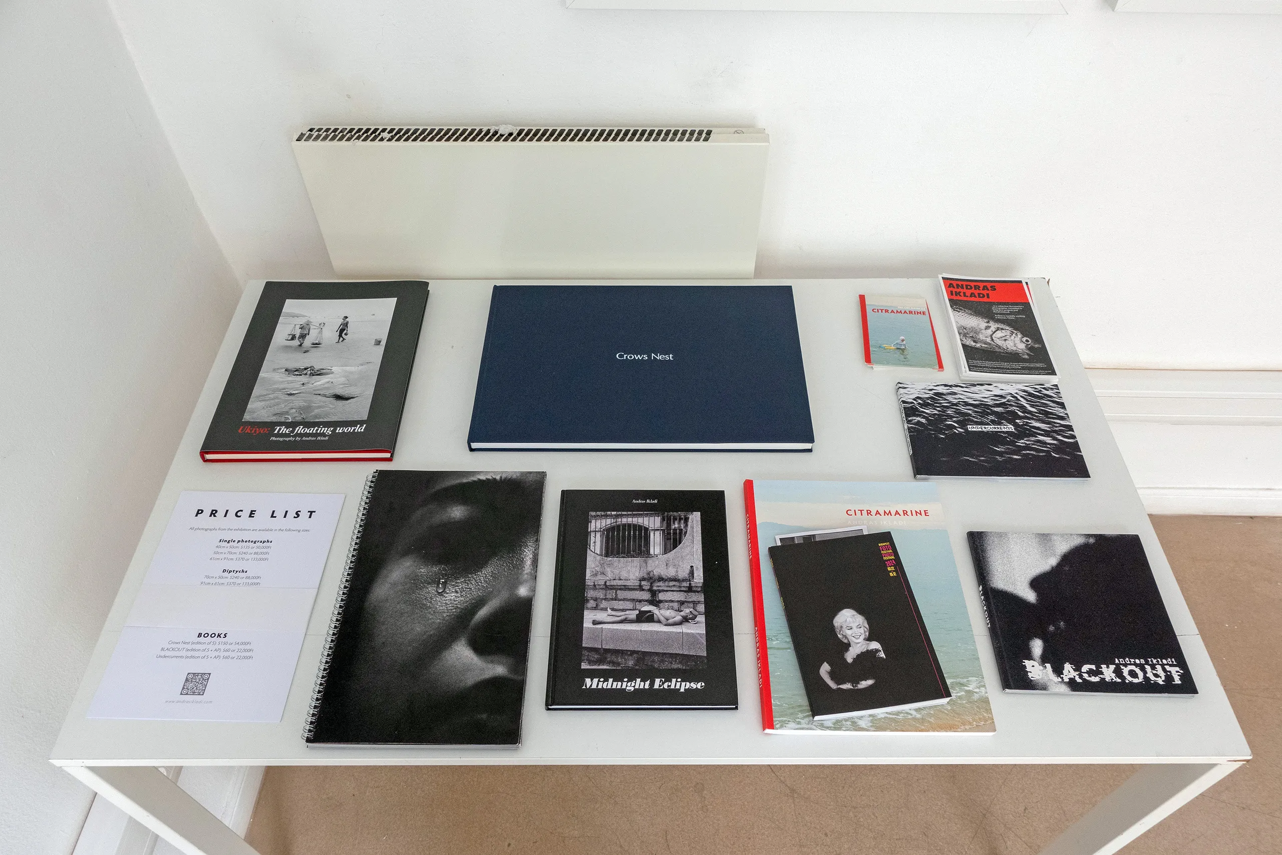 Citramarine — installation view, RANDOM Gallery Budapest, April 2024