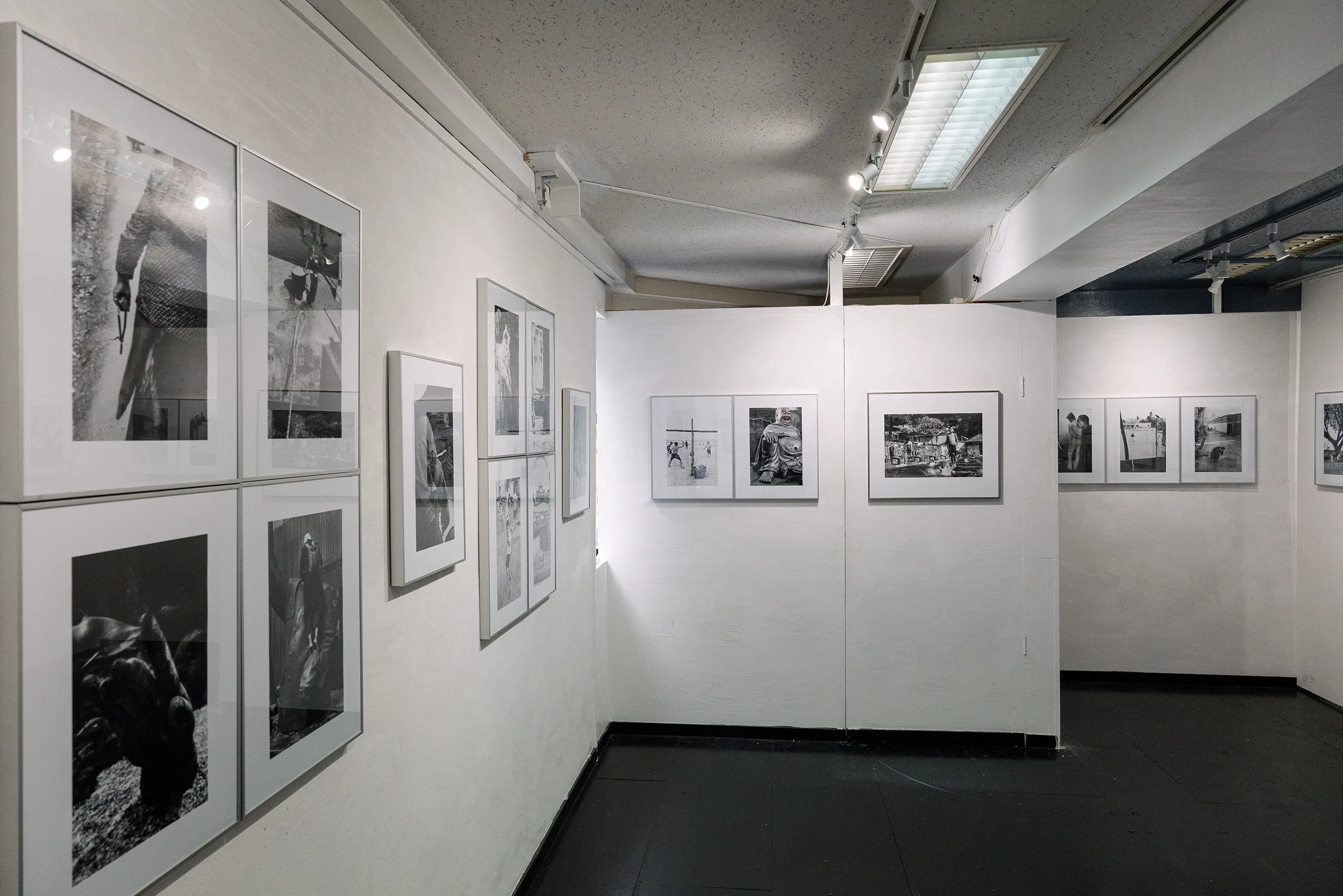 The Floating World — installation view at Place M Gallery, Tokyo, February 2026