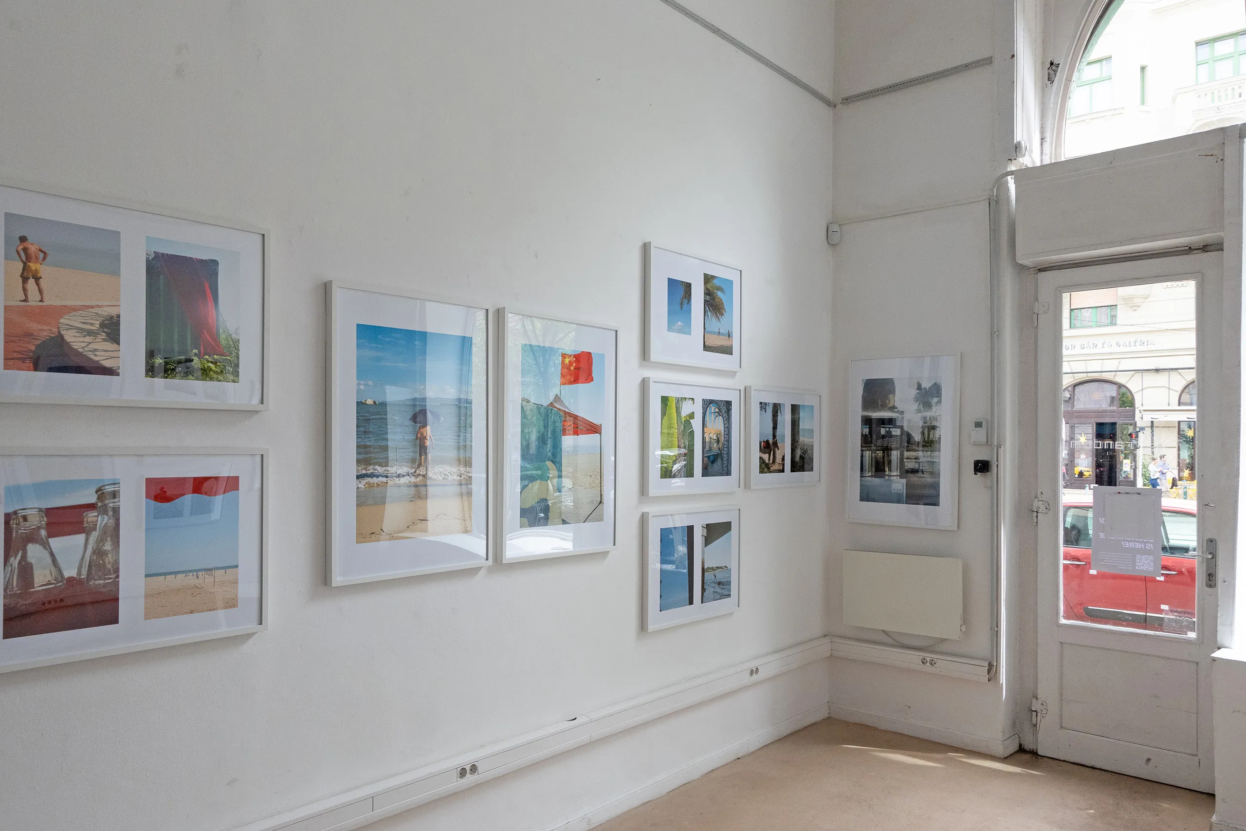 Citramarine — installation view, RANDOM Gallery Budapest, April 2024