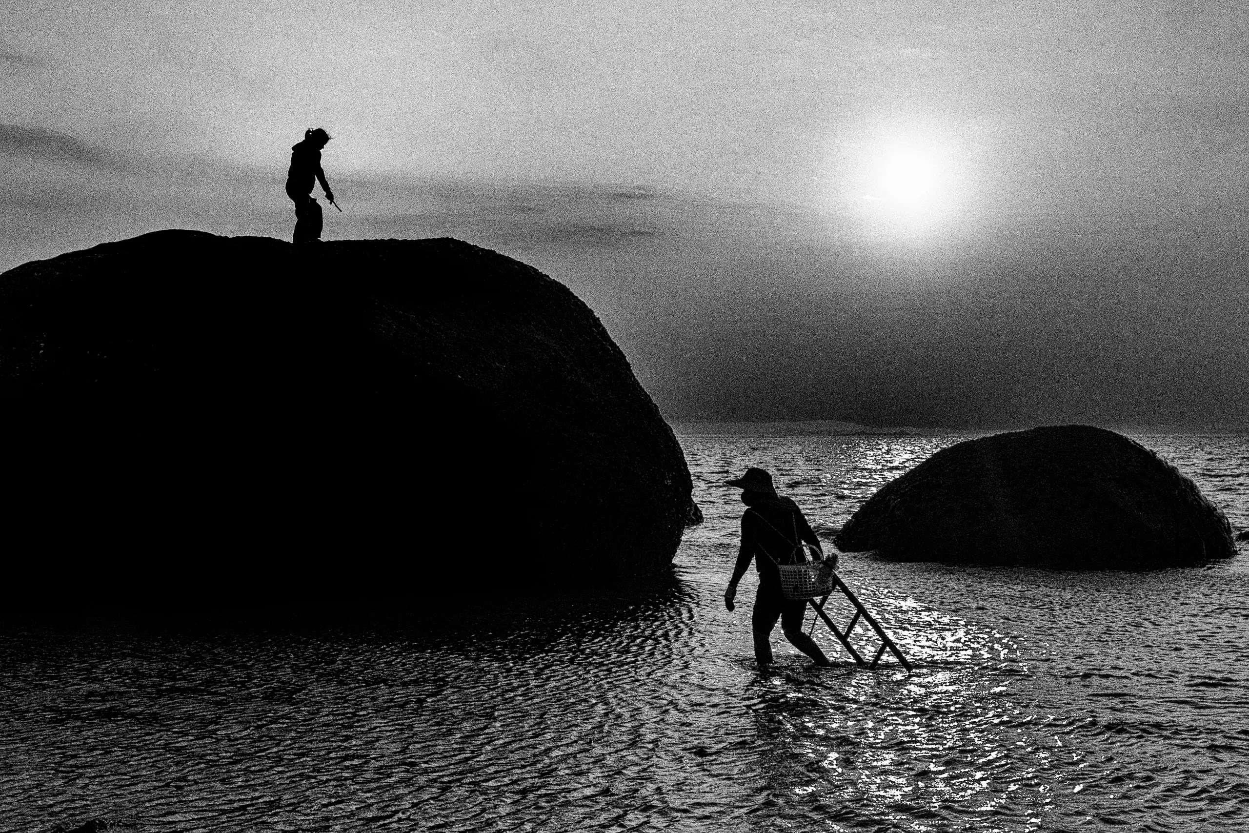 Andras Ikladi — Midnight Eclipse, exhibited at Shadow Images, Tornyai J. Museum 2025